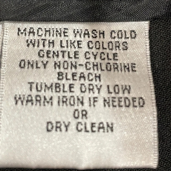 Talbots Stretch Classic Straight Black Skirt 6 - Picture 9 of 10